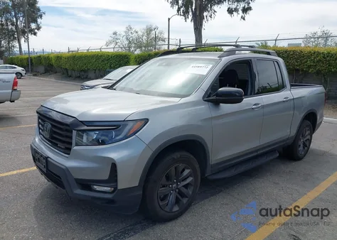 2021 Honda Ridgeline Awd Sport from USA, damaged, VIN 5FPYK3F16MB001909